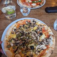 Good vegan pizzas! Also some vegan pasta options! Decently priced at Pizza Bertoldi - Jakubská in Prague