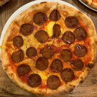 ‘Chorizo’ pizza  at Pizza Bertoldi - Jakubská in Prague