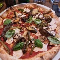 Vegan vegeterian at Pizza Bertoldi - Jakubská in Prague