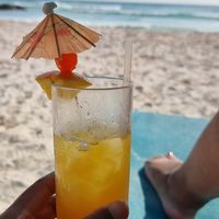 Cocktail at The Tiki Bar in Bridgetown