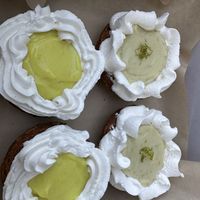 Lemon and lime tarts  at Tai Zhan Bakery in Saratoga