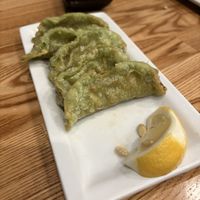 Vegan gyozas  at HiroNori Craft Ramen in Cupertino