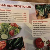 Vegan and vegetarian menu   at Thi Vietnamese in 