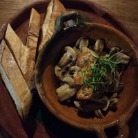 Cazuelita de hongos at Maxan in Antigua