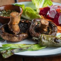 Hongos con chimichurri maya 2 at Maxan in Antigua