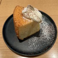 Homemade chiffon cake  at Common Well  in Kyoto