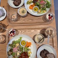 Vegan breakfast  at Common Well  in Kyoto