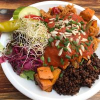 Beluga Bowl - Really delicious! at Kombuse in Mannheim