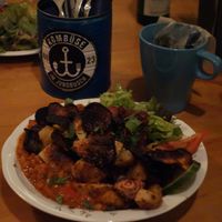 Mexican plate (vegan) at Kombuse in Mannheim