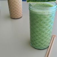 Smoothies at GOJI Vegan Hotel in Rhodes