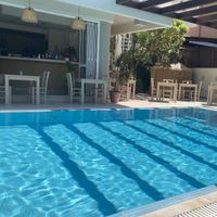 The relaxing pool 😍  at GOJI Vegan Hotel in Rhodes