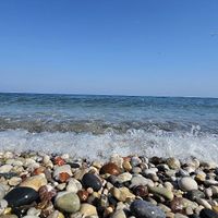 The ocean at Ialysos  at GOJI Vegan Hotel in Rhodes