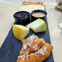 Breakfast platter at GOJI Vegan Hotel in Rhodes