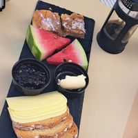 Ready for vegan breakfast at GOJI Vegan Hotel in Rhodes