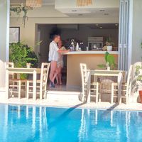 Poolbar at GOJI Vegan Hotel in Rhodes