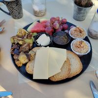 Delicious vegan breakfast at GOJI Vegan Hotel in Rhodes