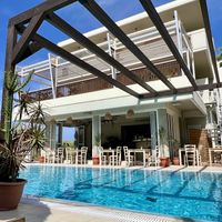 Hotel and pool   at GOJI Vegan Hotel in Rhodes