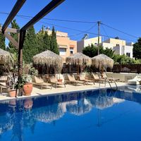 Pool area   at GOJI Vegan Hotel in Rhodes