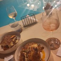 Moussaka at GOJI Vegan Hotel in Rhodes