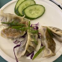 Vegan gyoza 🥟   at Sushi Library in Riyadh