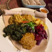 Veggie Sampler  at Madam Taitou in Cape Town