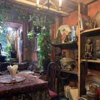 The restaurant  at Madam Taitou in Cape Town