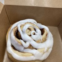 Cinnamon bun 😋  at Cinnamon Bakery in Hull