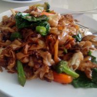Pad Se Eiw at Green Palace Thai Vegetarian in Cabramatta