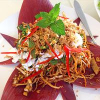 Banana Blossom Salad  at Green Palace Thai Vegetarian in Cabramatta