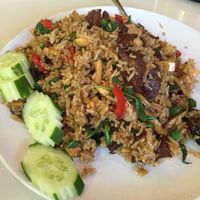 fried rice at Green Palace Thai Vegetarian in Cabramatta