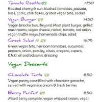 Vegan Special Menu deal at The Fig & Olive in Douglas