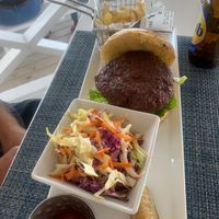 Beyond burger, fries and coleslaw. at Arthur's Restaurant & Bar in Dieppe Bay Town