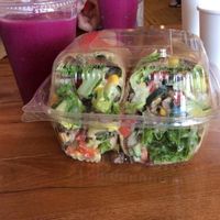 Southwest Wrap and Dragon Berry Smoothie at Fruitive in Virginia Beach