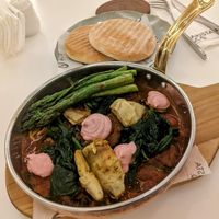 Vegan shaksuka. Looked amazing, but didn't taste amazing. at Barista & Co - Westgate Mall in Nairobi