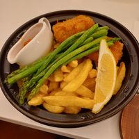 Tofu and chips at Barista & Co - Westgate Mall in Nairobi