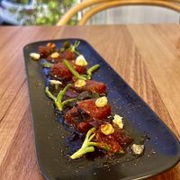 Nor tuna sashimi  at Little Pearl in Manly