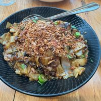 Mushroom stir fry   at Little Pearl in Manly