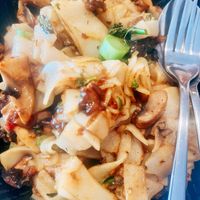 XO Mushroom & Hor Fun Noodles  at Little Pearl in Manly