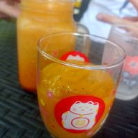 Cold Mango Passionsfruit Juice at Supranee Vegetarian Food in Koh Phayam