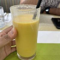 Vegan mango lassi (made with coconut yoghurt)  at Woodlands - Wan Chai in Hong Kong Island