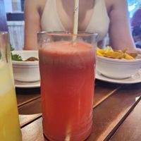 They have nice juices at Coffee & Thyme in 