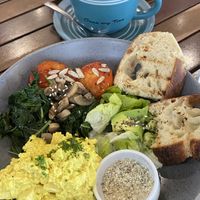 Vegan scramble (45 IDR)  at Coffee & Thyme in 