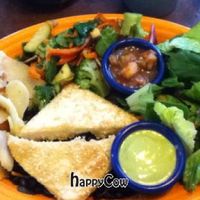 sesame ginger tofu plate at Blue Sky Cafe in Lakewood