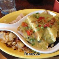 Vegan Santa Fe Juevos at Blue Sky Cafe in Lakewood