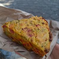 Quiche at Paradise Food in Belgrade