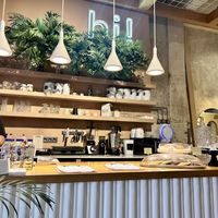 inside  at Proje Cafe in Istanbul