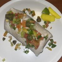 Veganised burrito  at La Casita in Chiang Mai