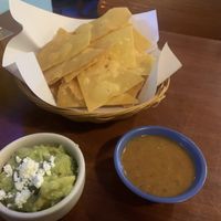 Chips, salsa and guacamole   at La Casita in Chiang Mai