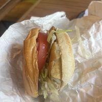 Samosa burger   at Tera V Burger in Vancouver