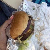 Ultimate No Bull burger made vegan   at Tera V Burger in Vancouver